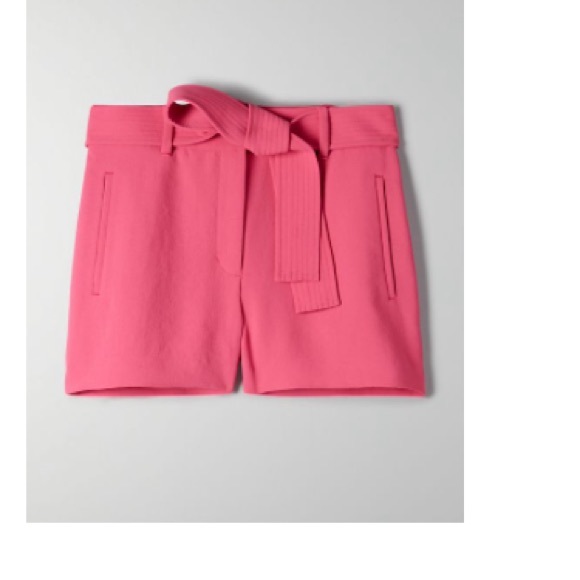 Wilfred New Tie-Front Short Electron Fuchsia NWT - Picture 8 of 8